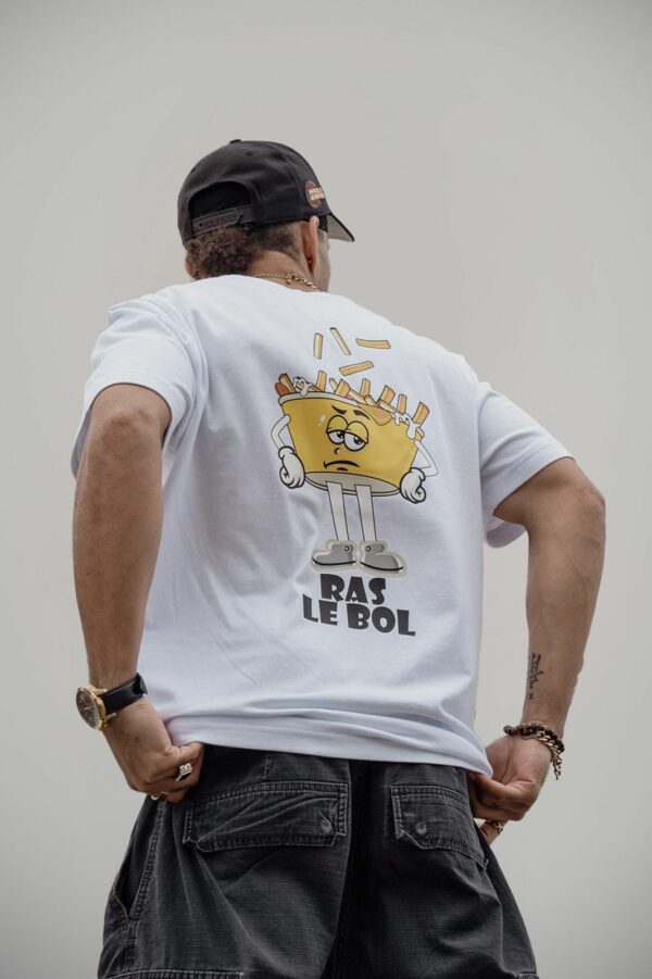 T-shirt Homme Chamas Tacos® "Ras le bol"